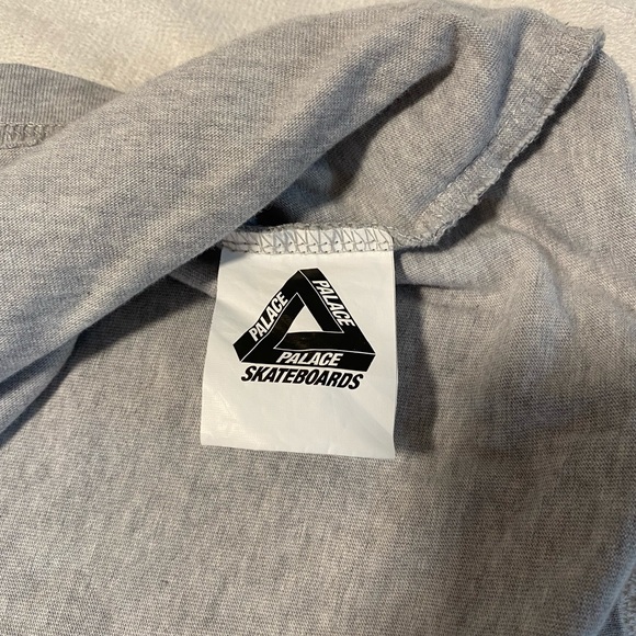 SOLD -off platform - Palace J-Smith T-Shirt Grey Marl - Picture 6 of 7